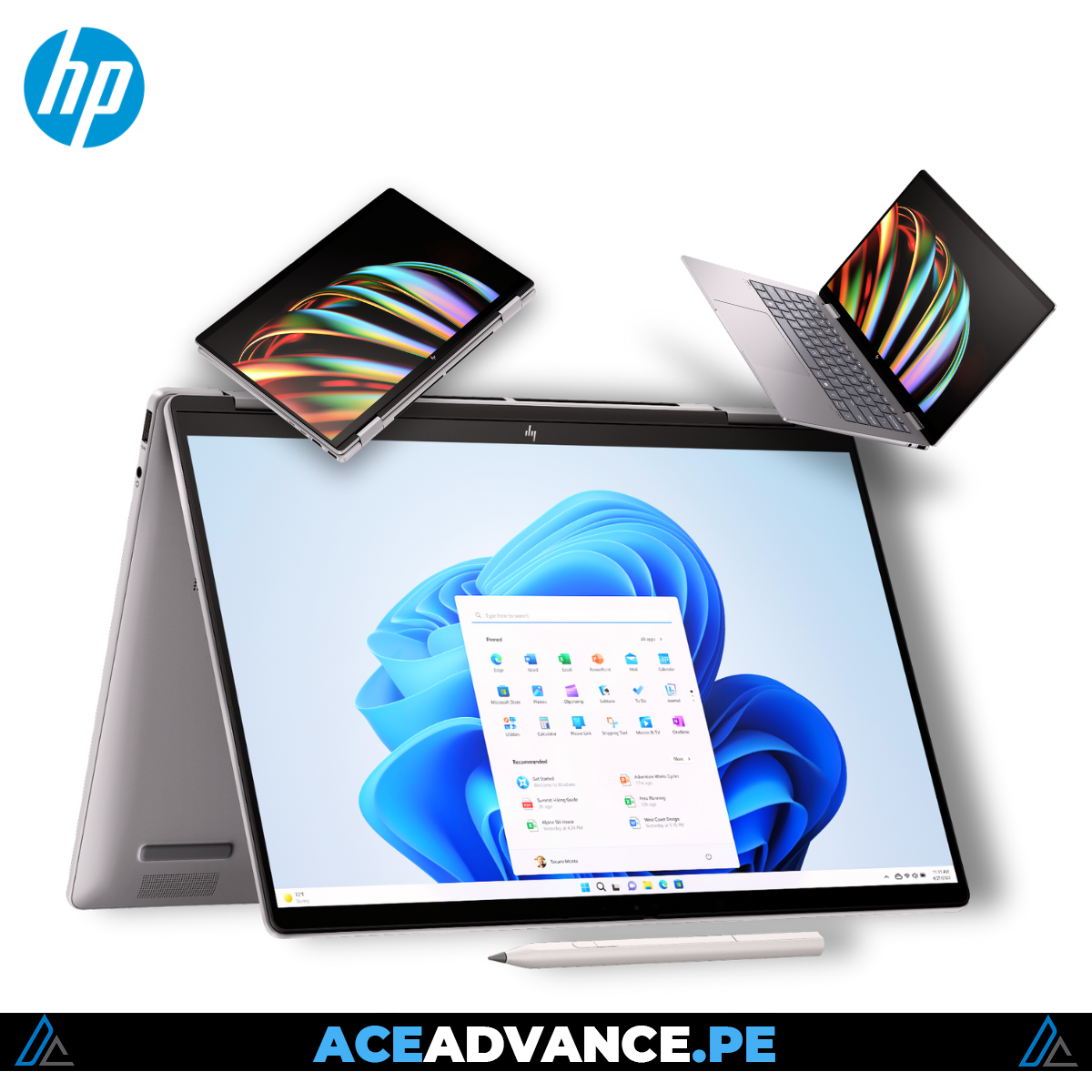 LAPTOP HP ENVY X360 14-ES1023 2-IN-1 - I7 150U 512GB SSD 16GB 14