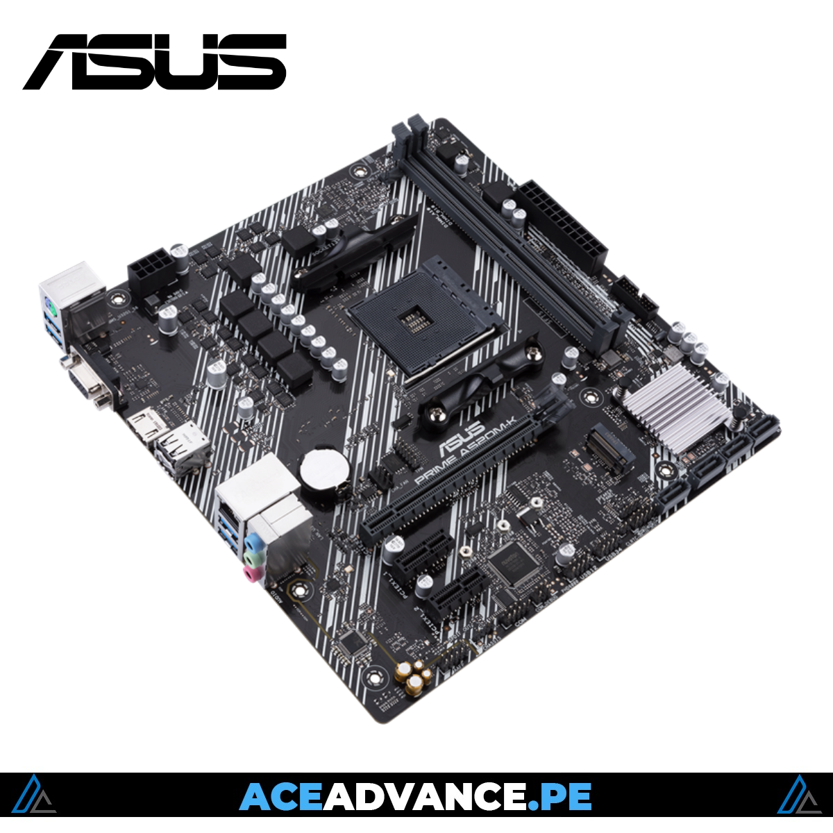 PLACA MADRE ASUS PRIME A520M-K DDR4 HDMI VGA 