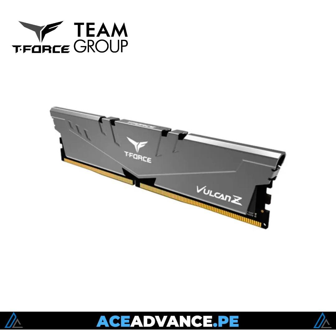 MEMORIA RAM T-FORCE VULCAN Z GREY 8GB DDR4 3200MHZ