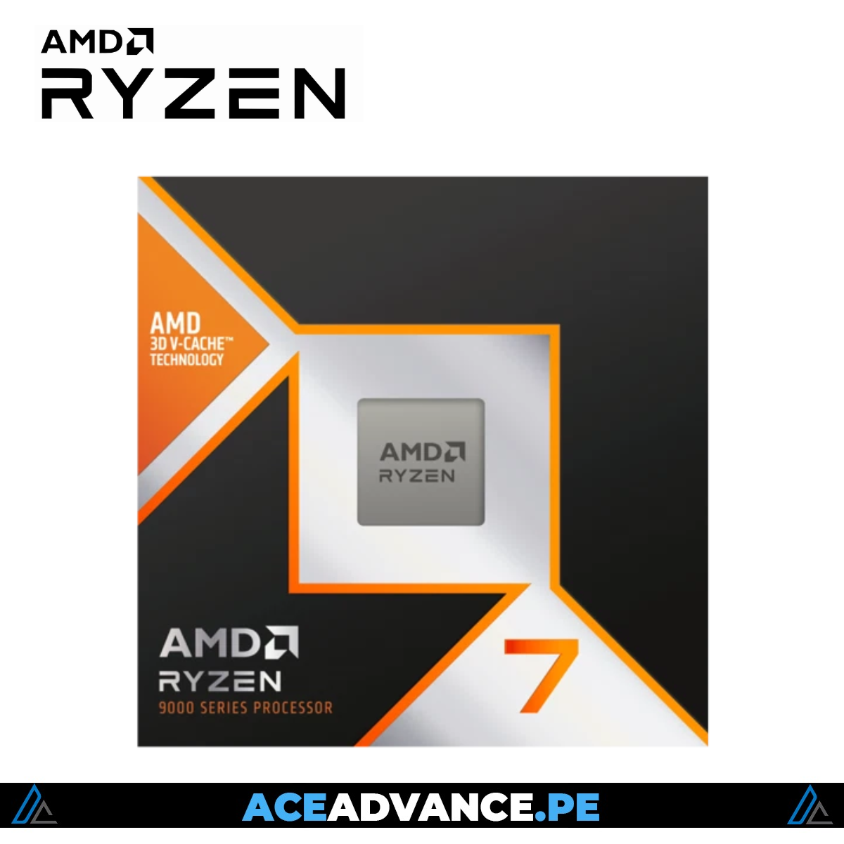 PROCESADOR AMD RYZEN 7 9800X3D, Cache 96 MB, Hasta 5.2 Ghz, AM5
