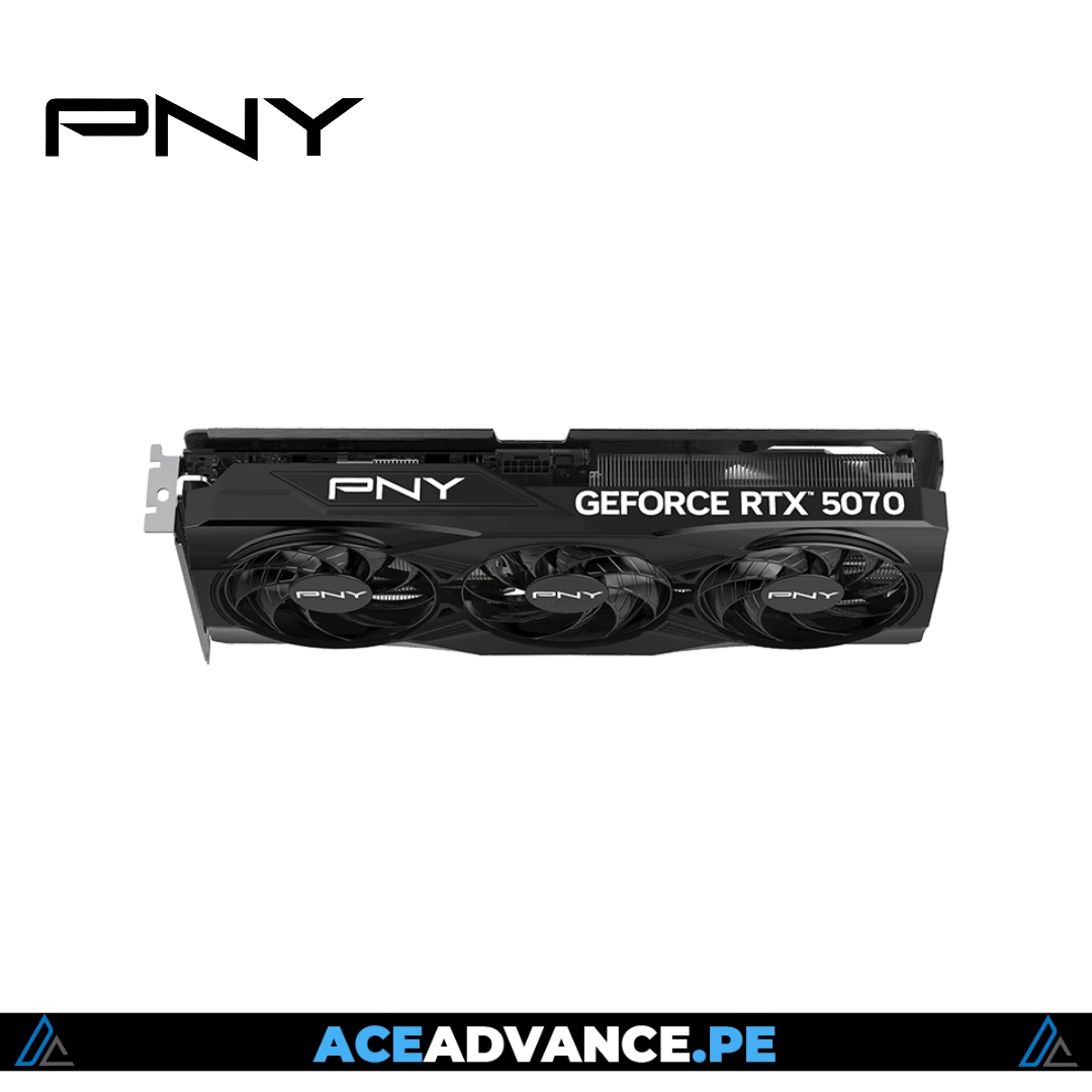 TARJETA DE VIDEO PNY RTX 5070 12GB GDDR7 OC 3 FANS  — imagen 4