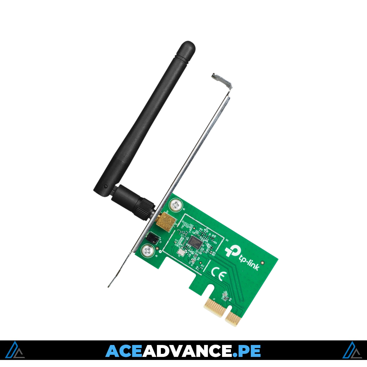 TARJETA DE RED, TP LINK, WN781ND PCI EXPRESS 1 ANTENA 150MBPS			S