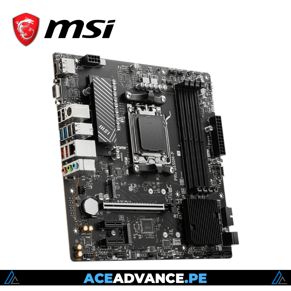 MSI PRO B650M-P AMD LIGHTNING GEN4 AM5 4xDDR5 