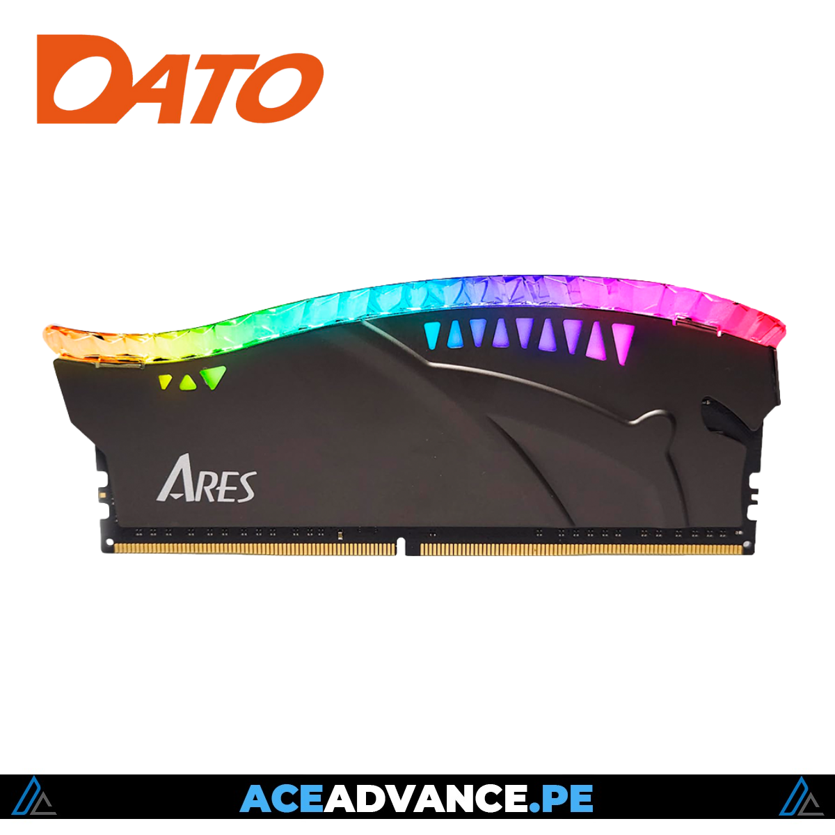 MEMORIA RAM DATO ARES ARMOR LITE BLACK RGB 16GB DDR5 6000 MHz CL34