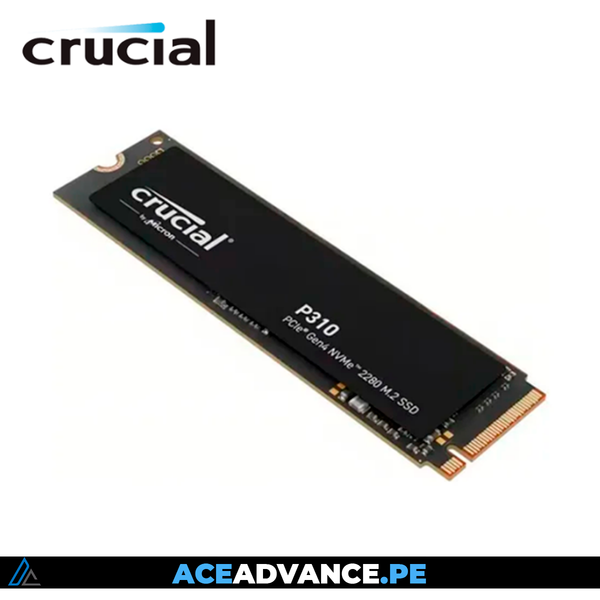 DISCO SOLIDO M.2 NVME P310 512GB CRUCIAL 2280 M.2 GEN 4 6600MBS
