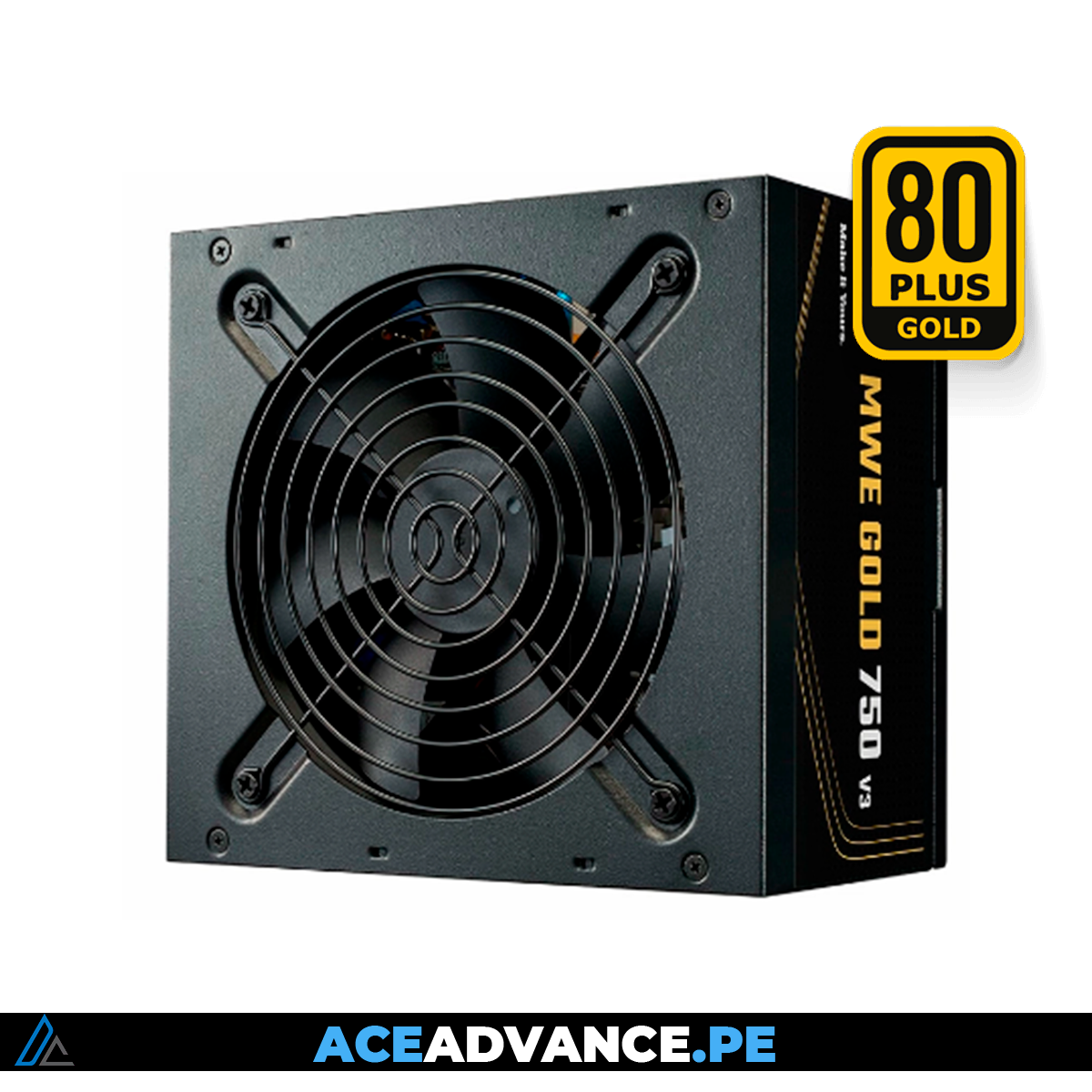 FUENTE DE PODER COOLER MASTER NWE 750W 80P + GOLD ATX