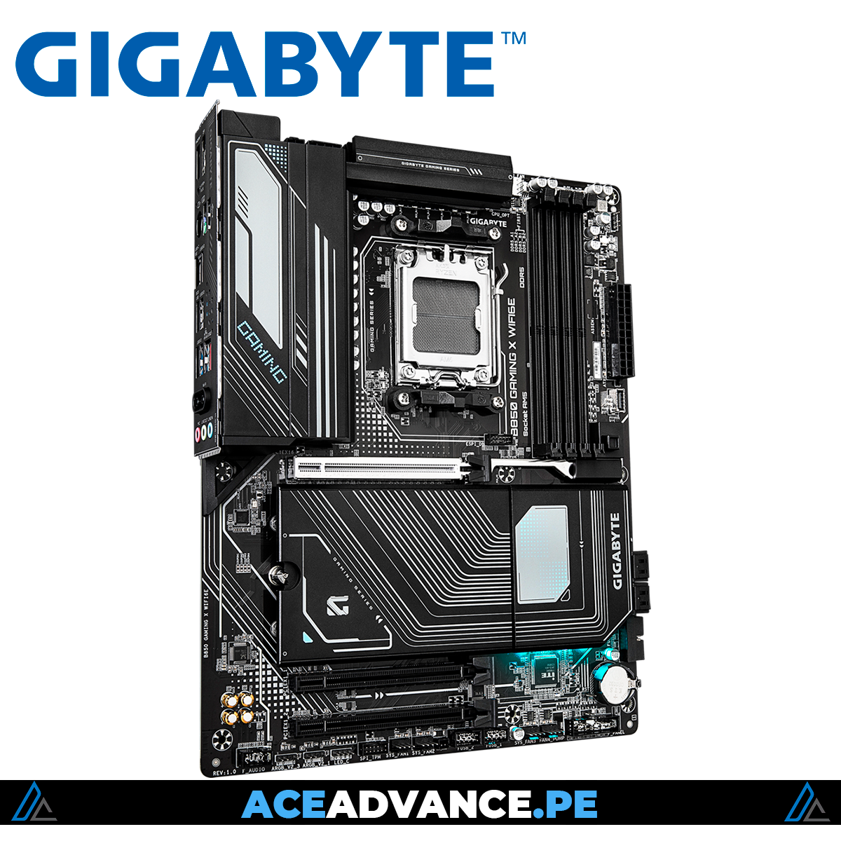 PLACA MADRE GIGABYTE B850 GAMING WIFI6 DDR5 ATX