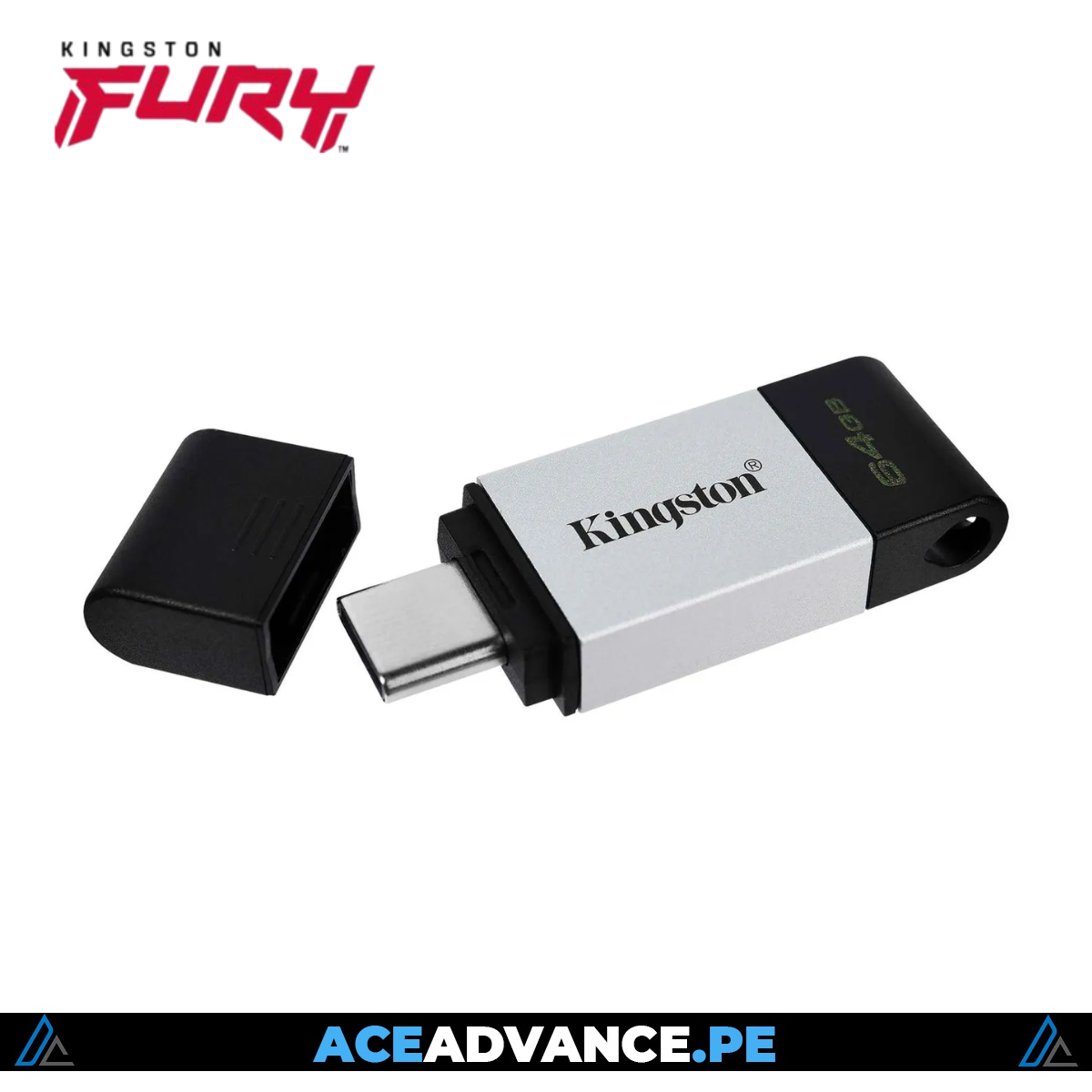 USB 64GB TIPO C KINGSTON — imagen 3