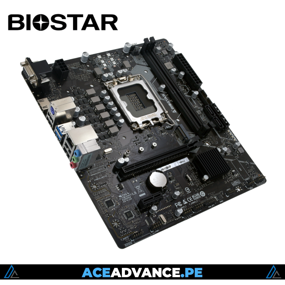 PLACA MADRE H610M DDR4 BIOSTAR LGA 1700