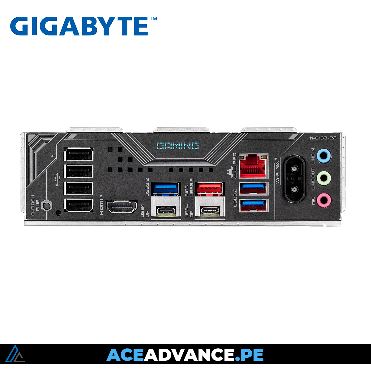 PLACA MADRE AM5 GIGABYTE GAMING WIFI6 X870 ATX