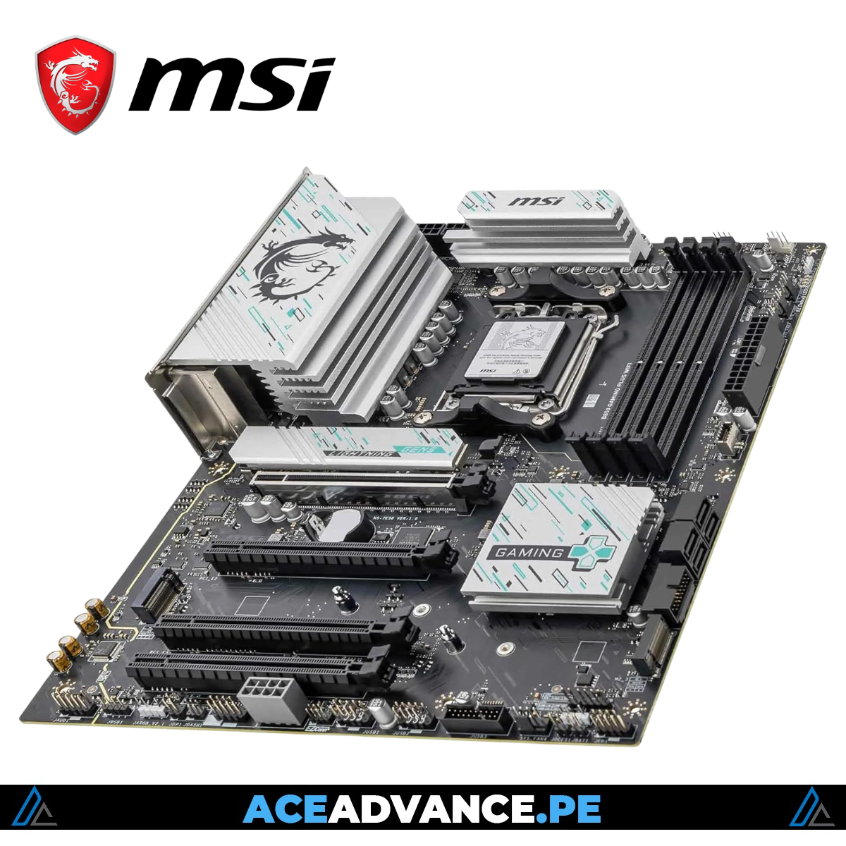 PLACA MADRE MSI, B850 GAMING PLUS WIFI7 ATX DDR5 AM5