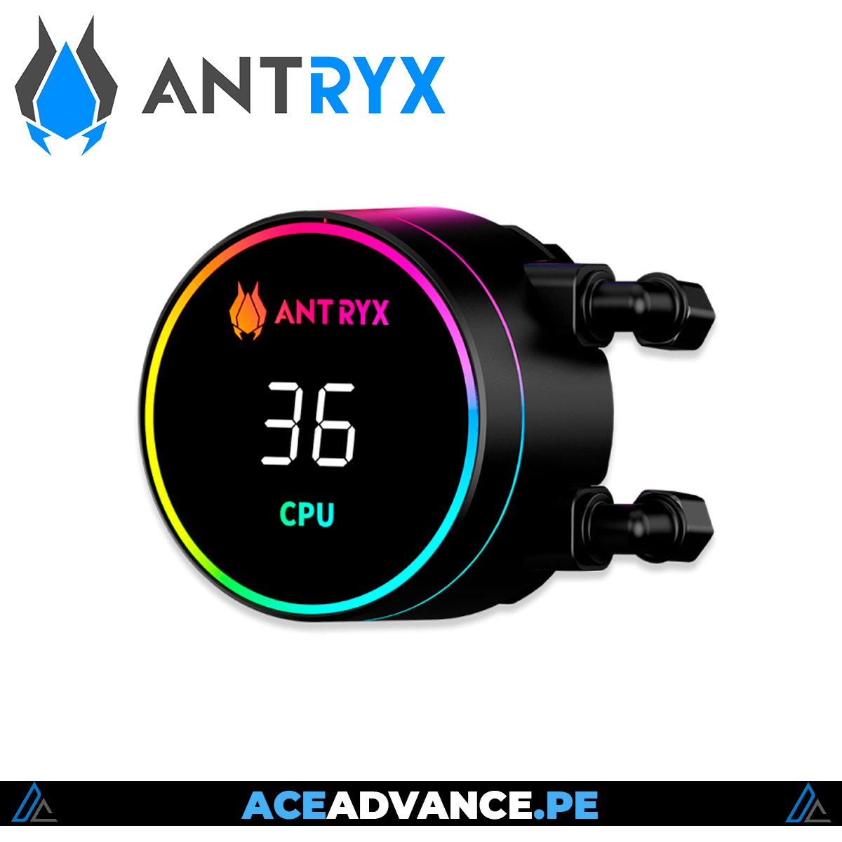 REGRIGERACIÓN LIQUIDA ANTRYX TRITON CRONUS 360 BLACK ARGB 