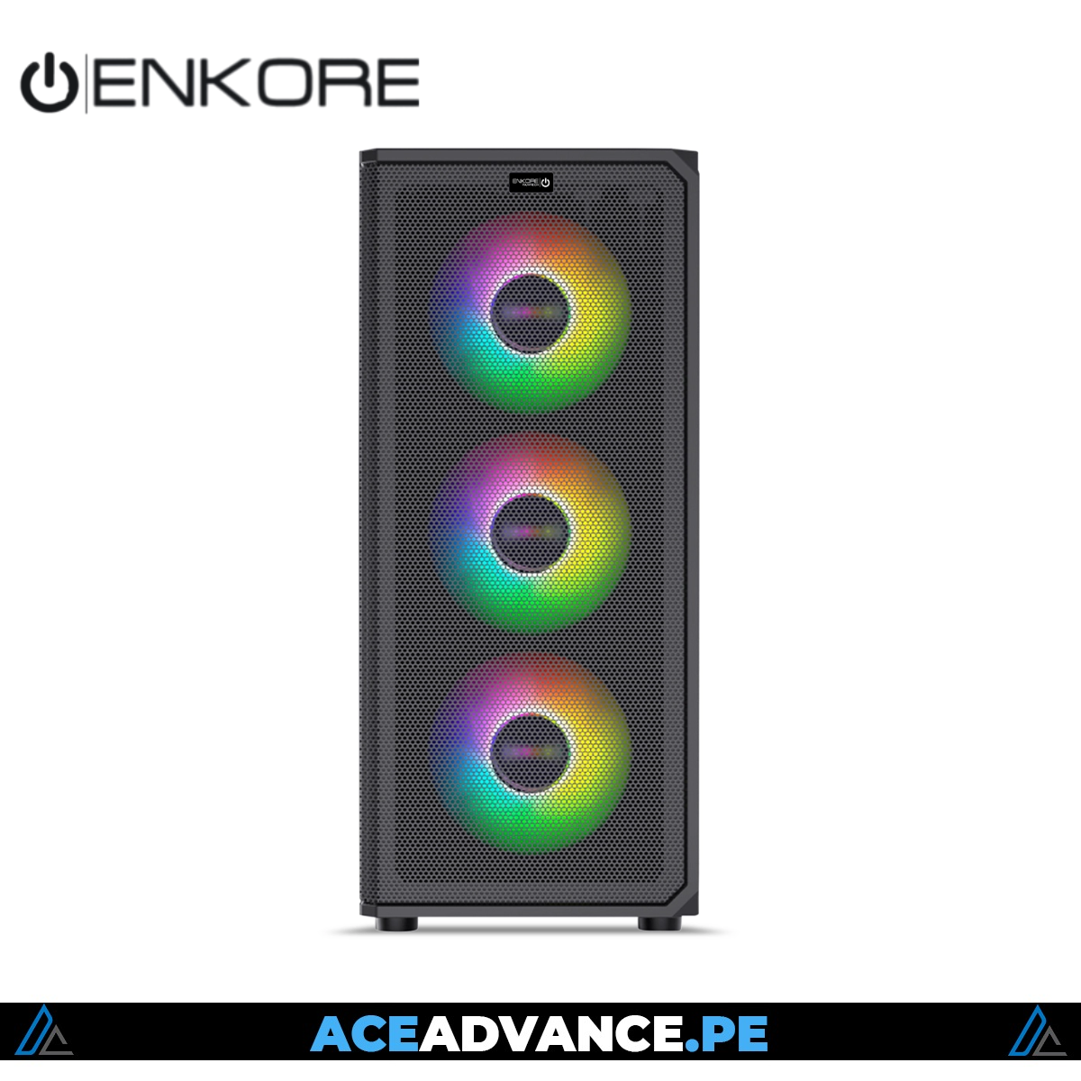 CASE FANTECH ENKORE  GAMER 6 FAN RGB