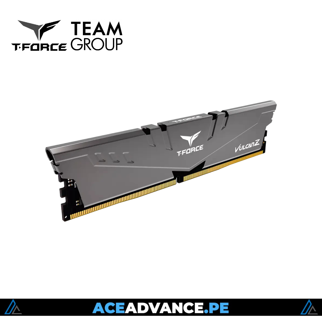 MEMORIA RAM T-FORCE VULCAN Z GREY 8GB DDR4 3200MHZ