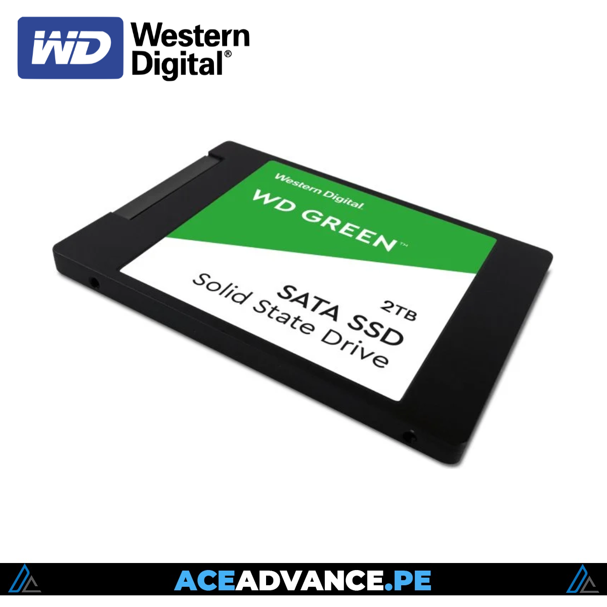 DISCO SOLIDO SATA 2TB WD GREEN  2.5