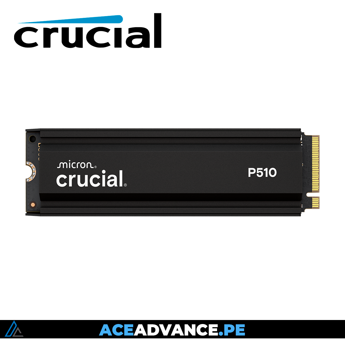 SSD M.2 CRUCIAL P510 2TB GEN5 10,000 MB/S NMVE