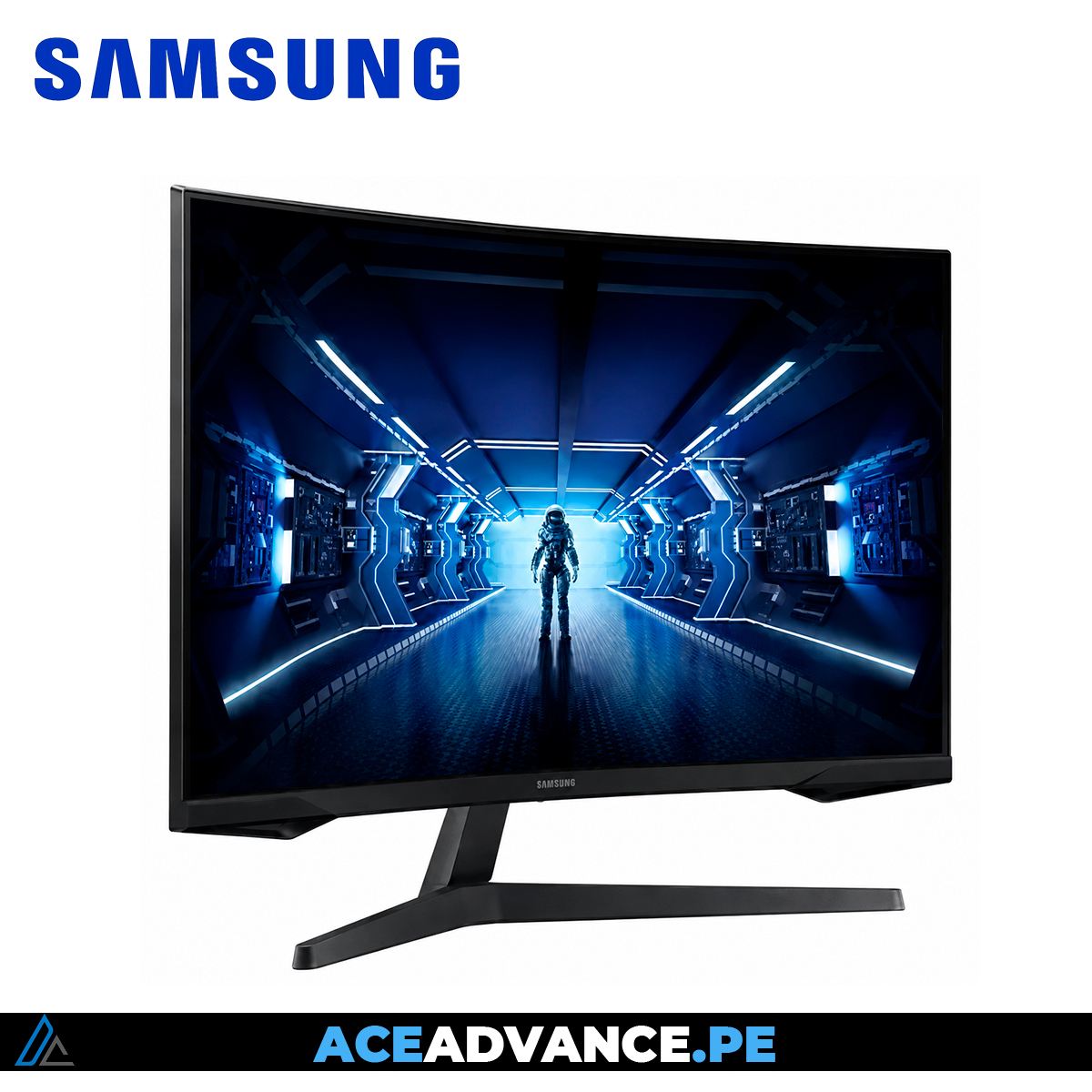 MONITOR GAMER, SAMSUNG ODYSSEY, LS32C G5 32P QHD 144HZ 1MS VA CURVO