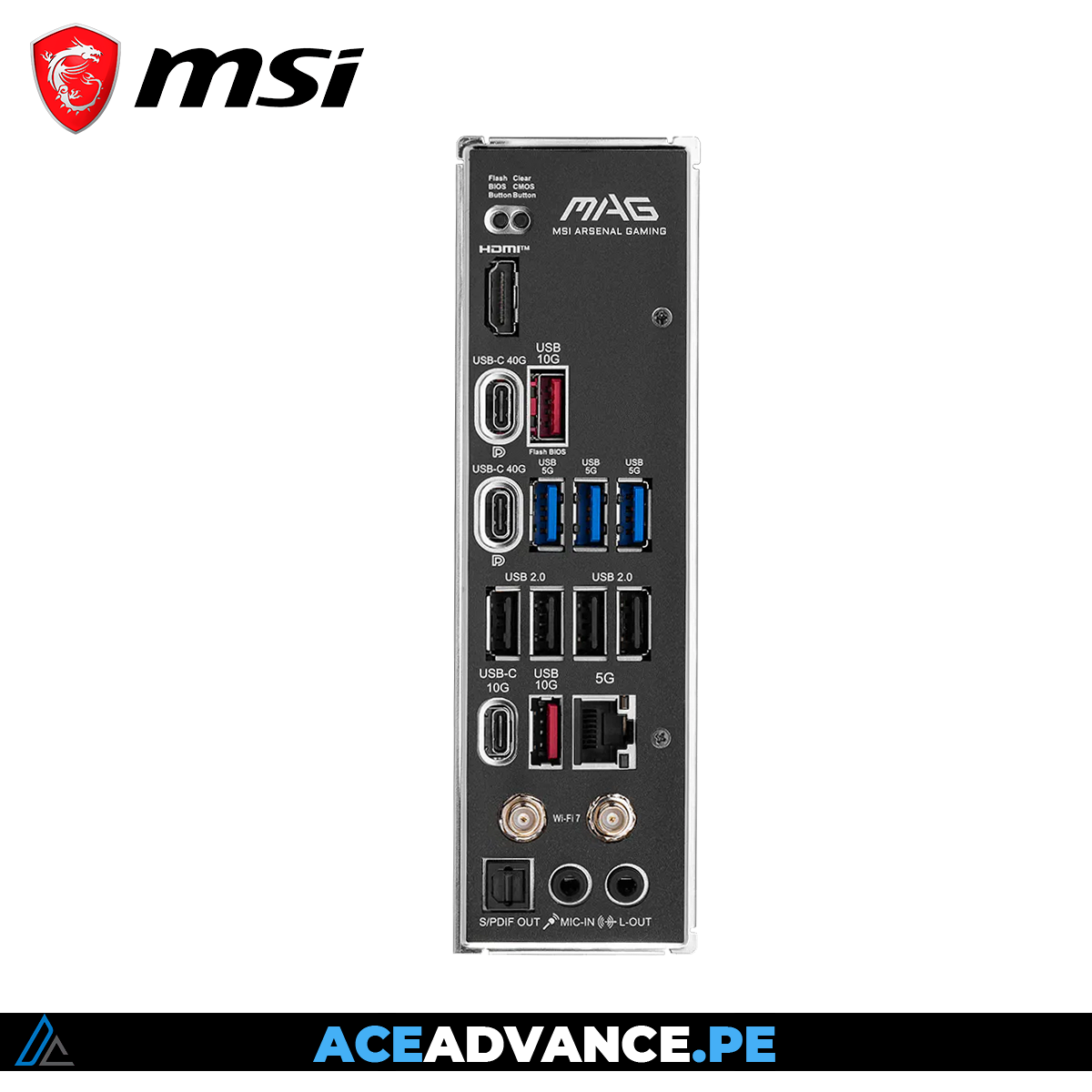 PLACA MADRE MSI MAG X870 TOMAHAWK WIFI 7 ATX PCI5.0