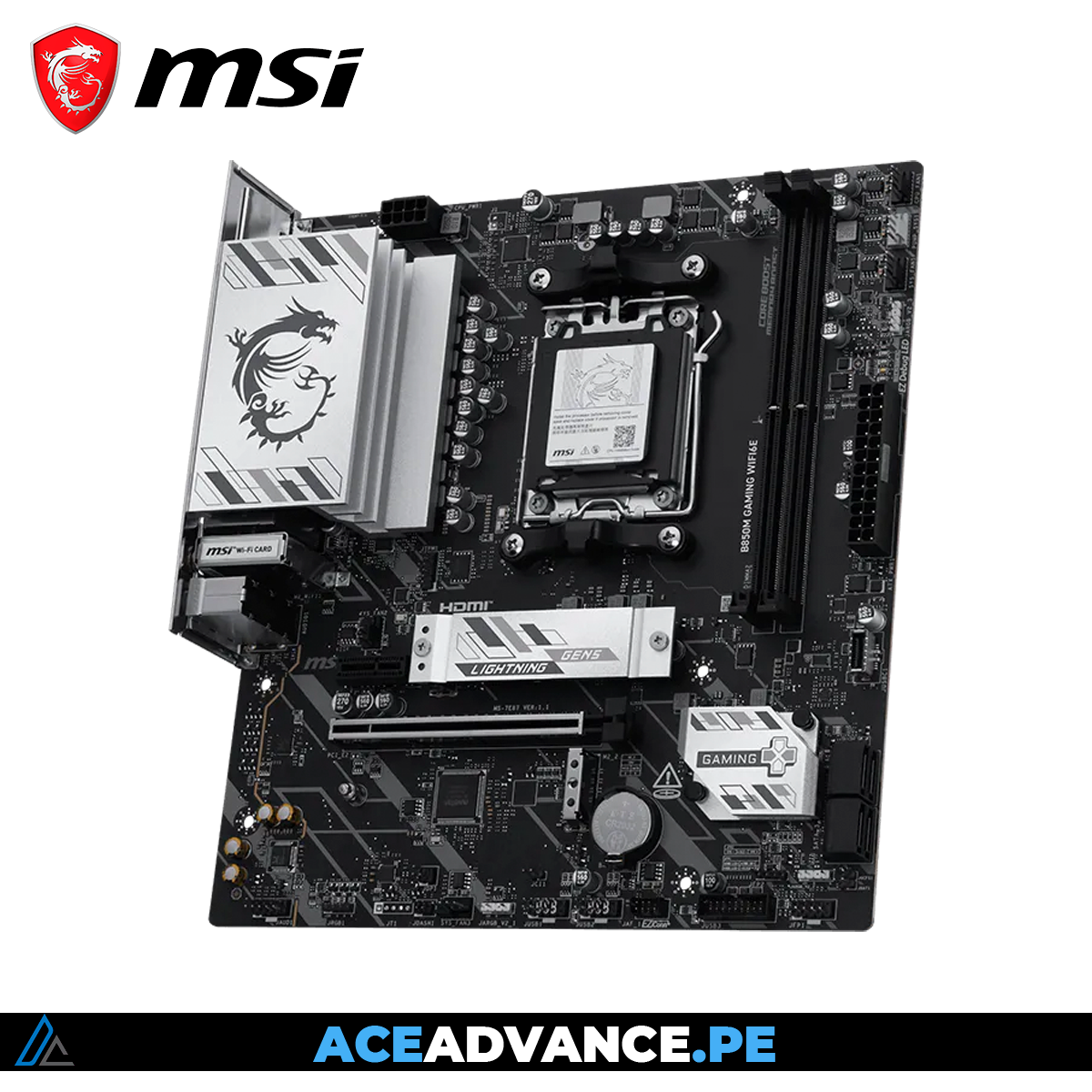MAINBOARD MSI B850M GAMING WIFI6E, DDR5, AM5, AMD