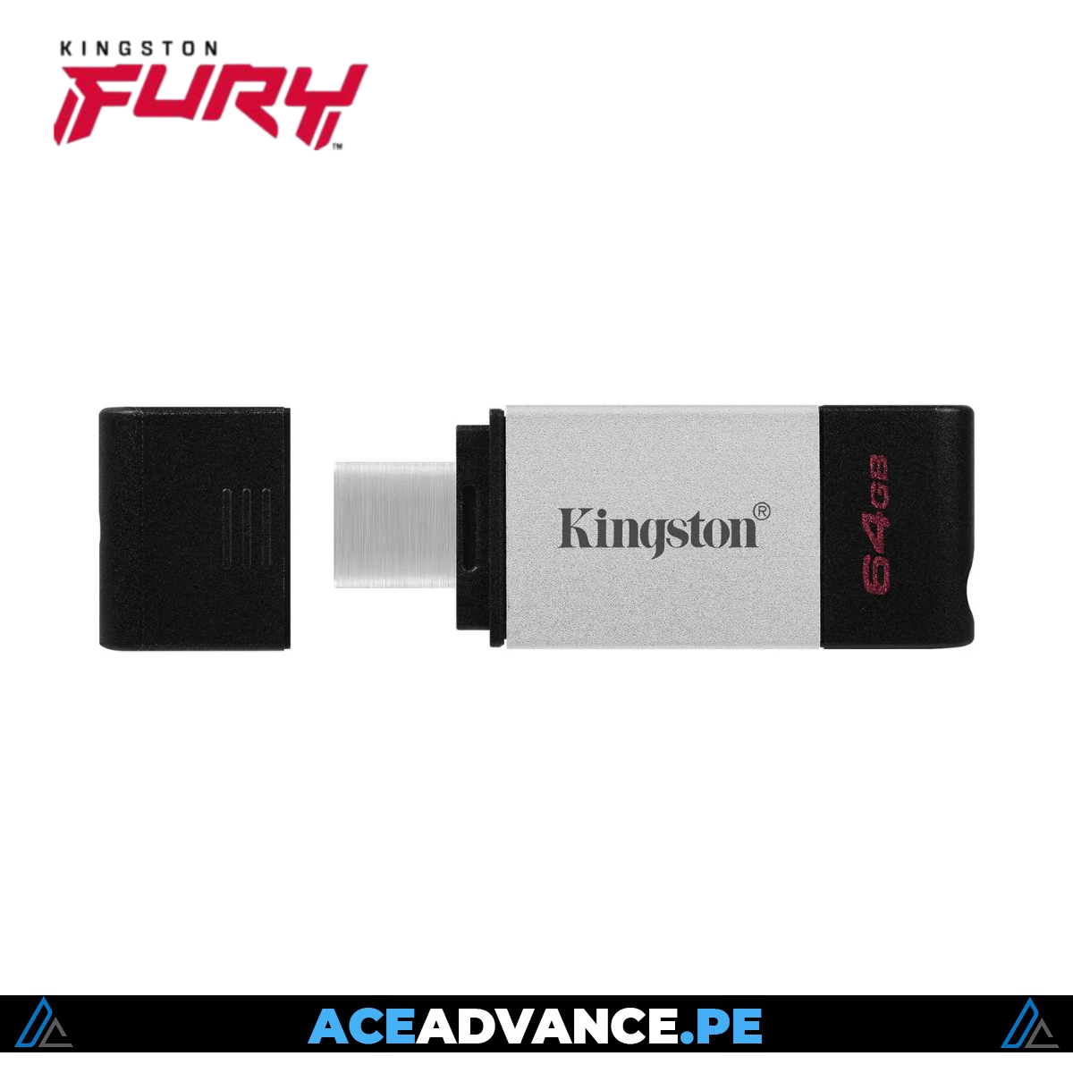 USB 64GB TIPO C KINGSTON — imagen 2
