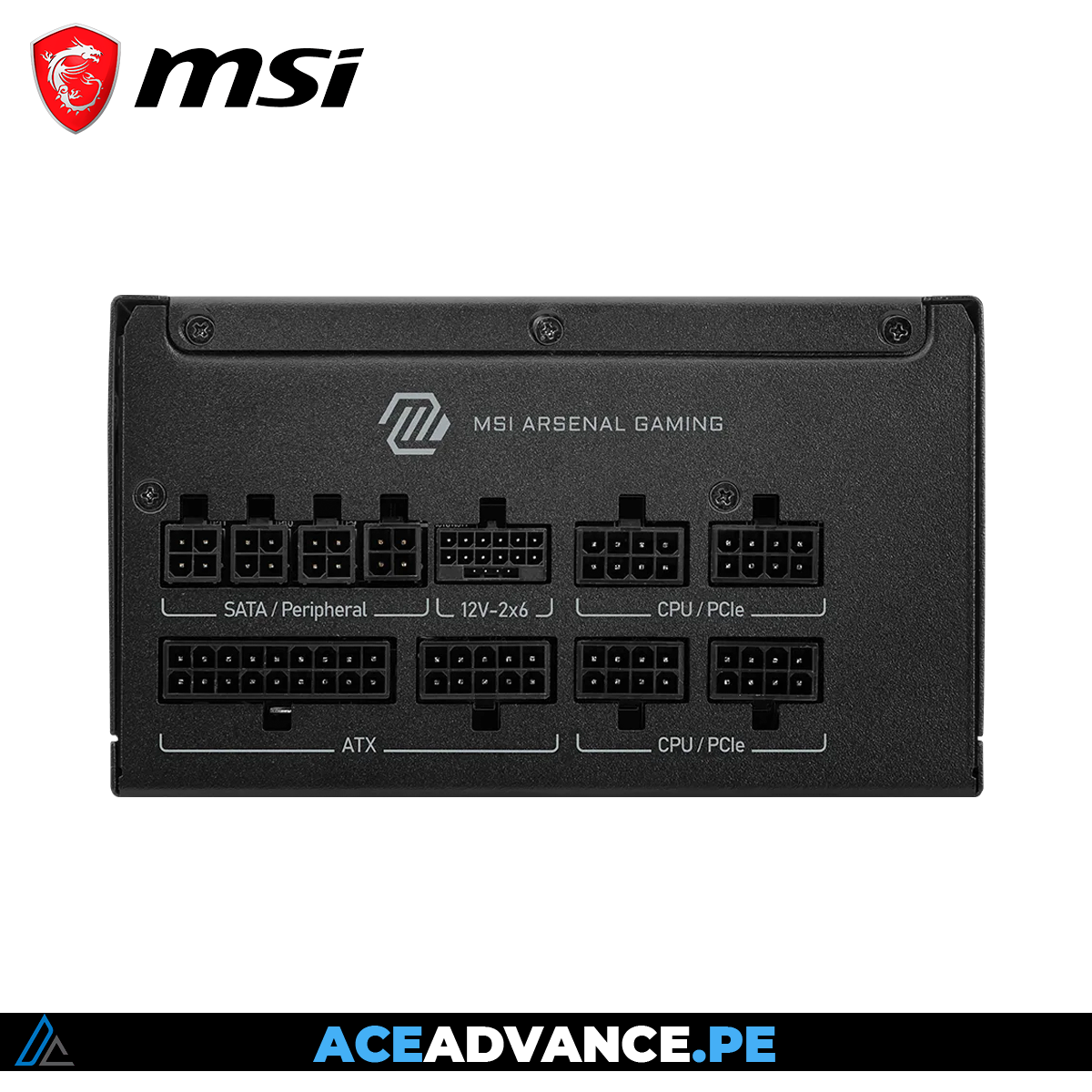 FUENTE MSI MAG A1000GLS PCI-E 5, 1000W, 80 PLUS Gold MODULAR