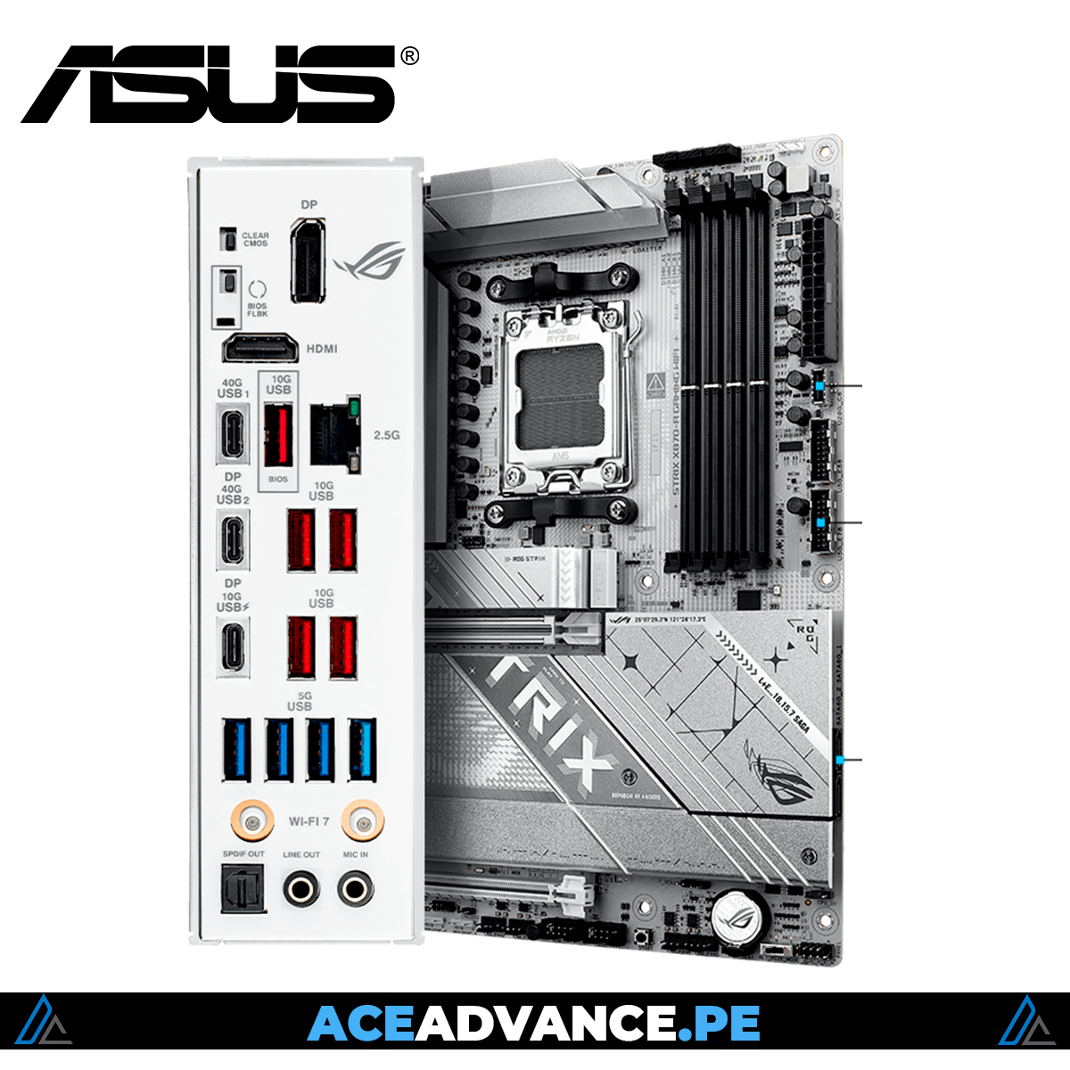 PLACA MADRE X870 ASUS ROG STRIX A GAMING WIFI